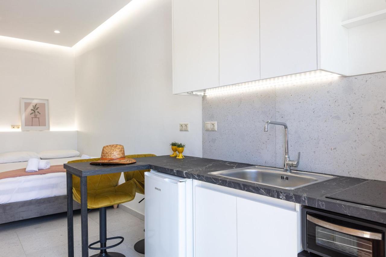 Ferienwohnung Glaros Pánormos Exterior foto