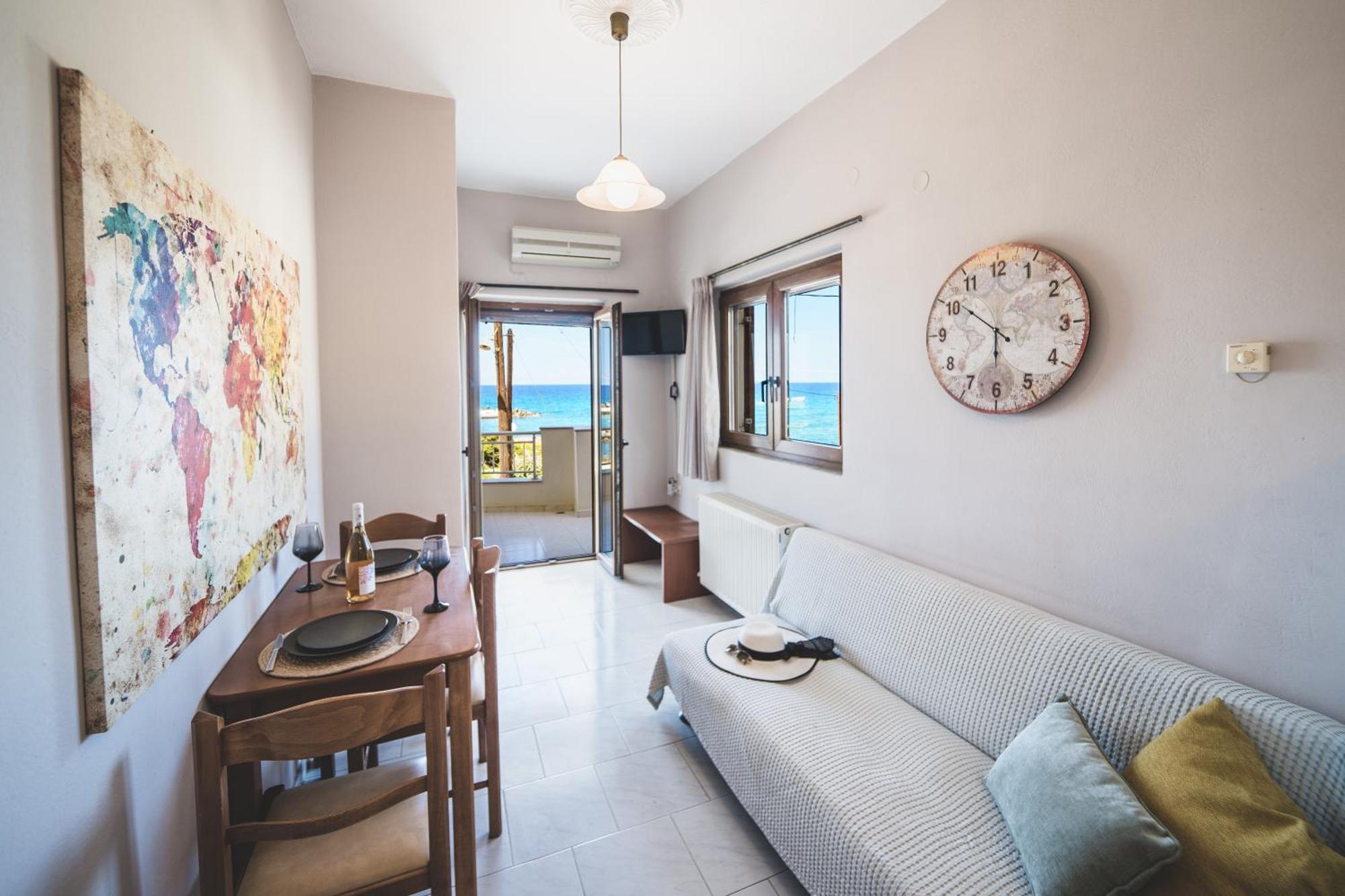 Ferienwohnung Glaros Pánormos Exterior foto
